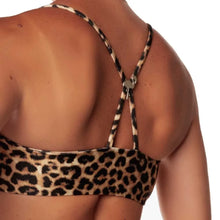 Load image into Gallery viewer, Leopard Print Sport Bra
