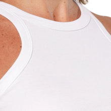 Load image into Gallery viewer, White Ribbed Tank Top
